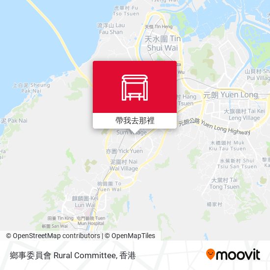 鄉事委員會 Rural Committee地圖