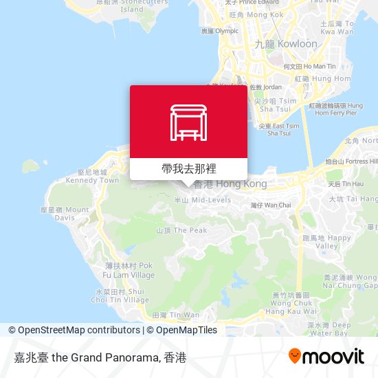 嘉兆臺 the Grand Panorama地圖