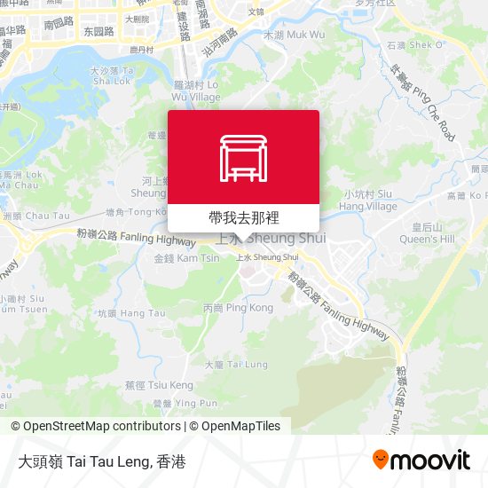 大頭嶺 Tai Tau Leng地圖
