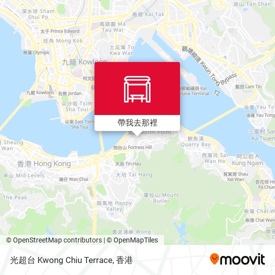 光超台 Kwong Chiu Terrace地圖