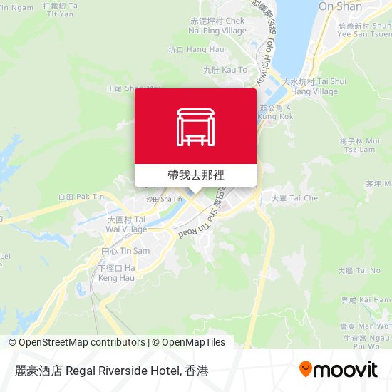 麗豪酒店 Regal Riverside Hotel地圖