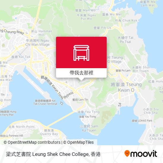 梁式芝書院 Leung Shek Chee College地圖