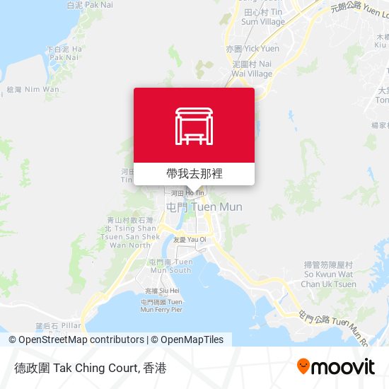 德政圍 Tak Ching Court地圖