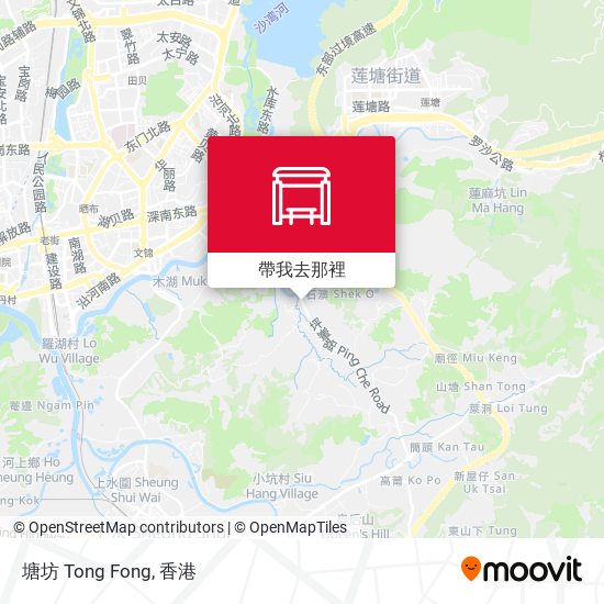 塘坊 Tong Fong地圖