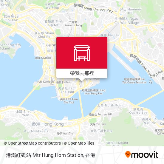 港鐵紅磡站 Mtr Hung Hom Station地圖
