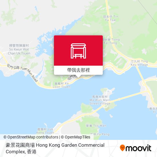 豪景花園商場 Hong Kong Garden Commercial Complex地圖