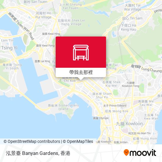 泓景臺 Banyan Gardens地圖