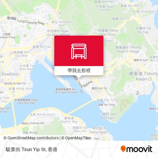 駿業街 Tsun Yip St地圖