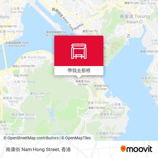 南康街 Nam Hong Street地圖
