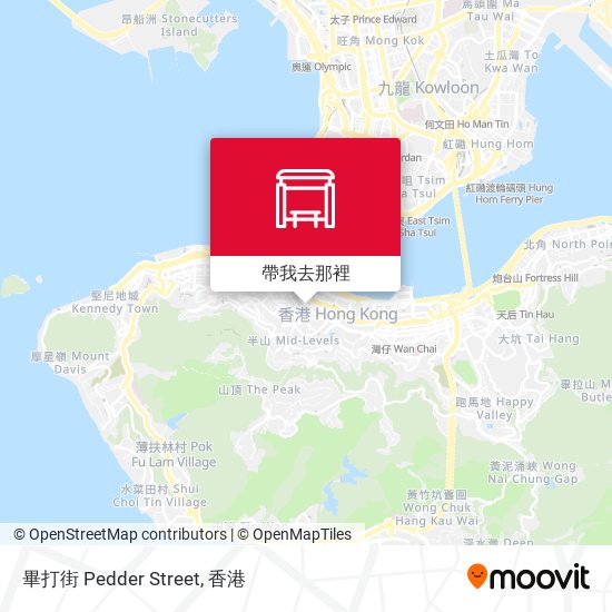 畢打街 Pedder Street地圖