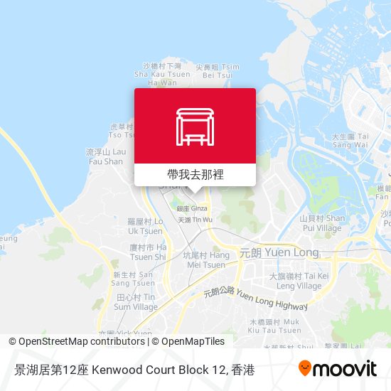 景湖居第12座 Kenwood Court Block 12地圖