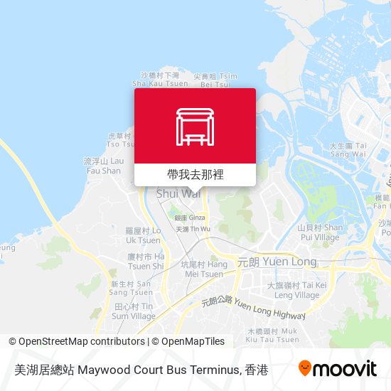 美湖居總站 Maywood Court Bus Terminus地圖