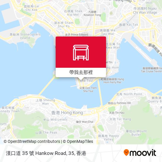漢口道 35 號 Hankow Road, 35地圖