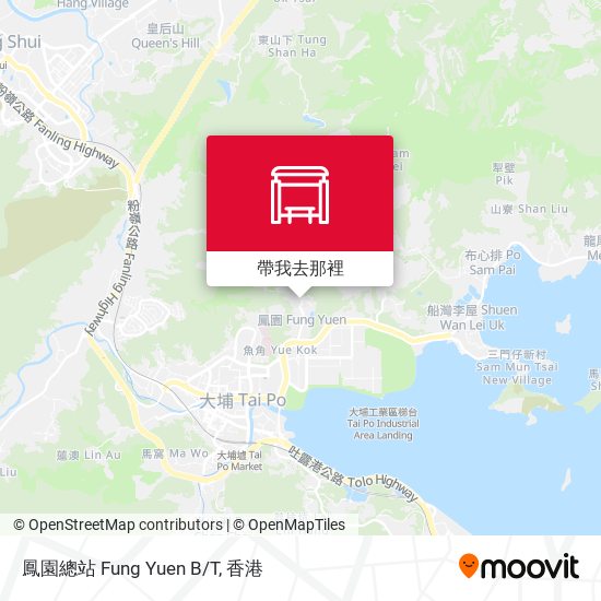 鳳園總站 Fung Yuen B/T地圖