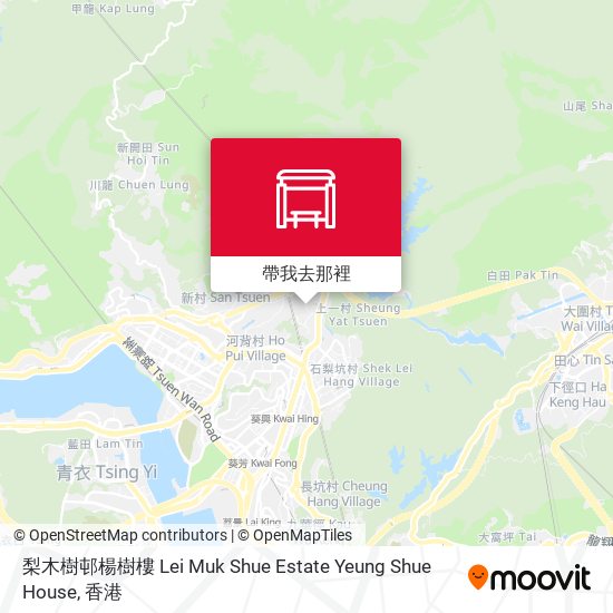 梨木樹邨楊樹樓 Lei Muk Shue Estate Yeung Shue House地圖