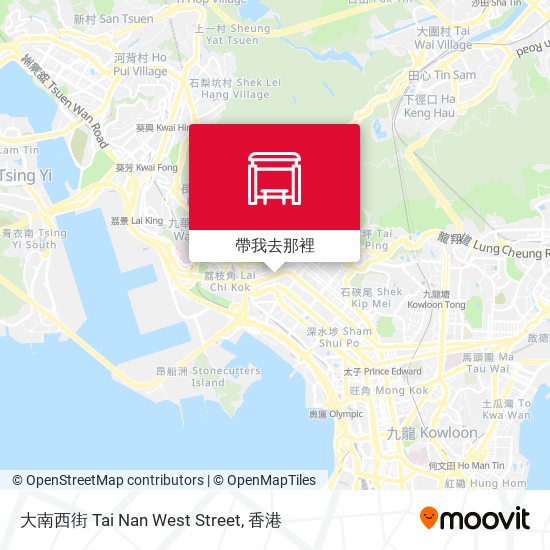 大南西街 Tai Nan West Street地圖
