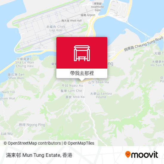 滿東邨 Mun Tung Estate地圖