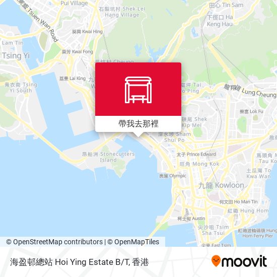 海盈邨總站 Hoi Ying Estate B/T地圖