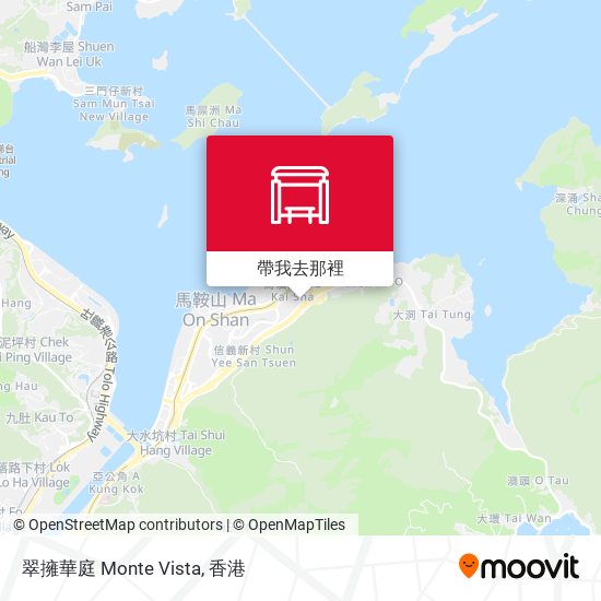 翠擁華庭 Monte Vista地圖