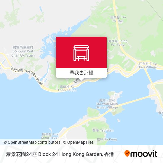 豪景花園24座 Block 24 Hong Kong Garden地圖