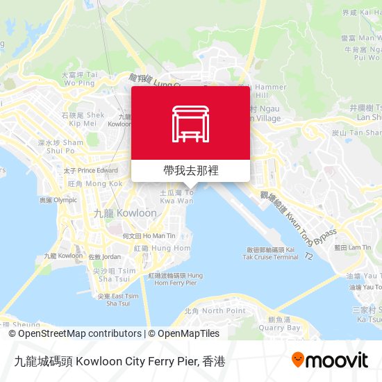 九龍城碼頭 Kowloon City Ferry Pier地圖