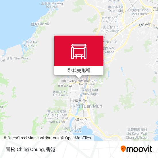 青松 Ching Chung地圖