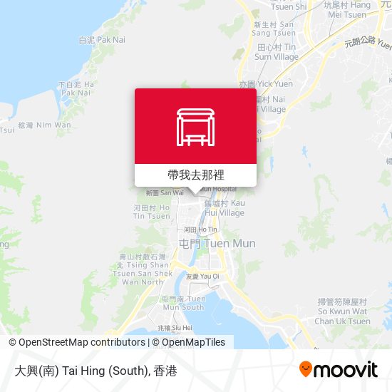 大興(南) Tai Hing (South)地圖