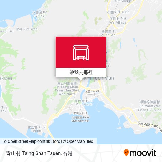 青山村 Tsing Shan Tsuen地圖