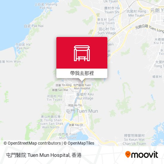 屯門醫院 Tuen Mun Hospital地圖