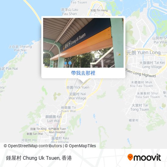 鍾屋村 Chung Uk Tsuen地圖