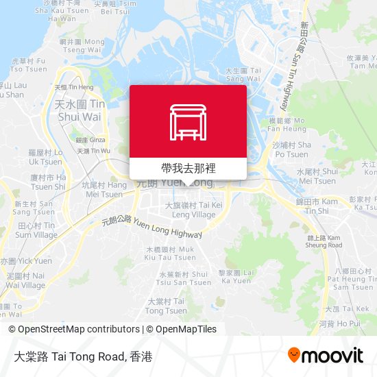 大棠路 Tai Tong Road地圖