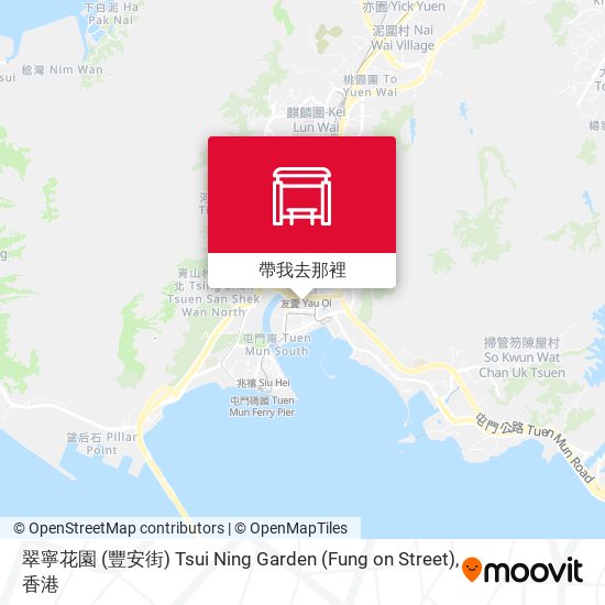 翠寧花園 (豐安街) Tsui Ning Garden (Fung on Street)地圖