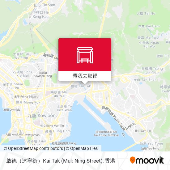 啟德（沐寧街）Kai Tak (Muk Ning Street)地圖