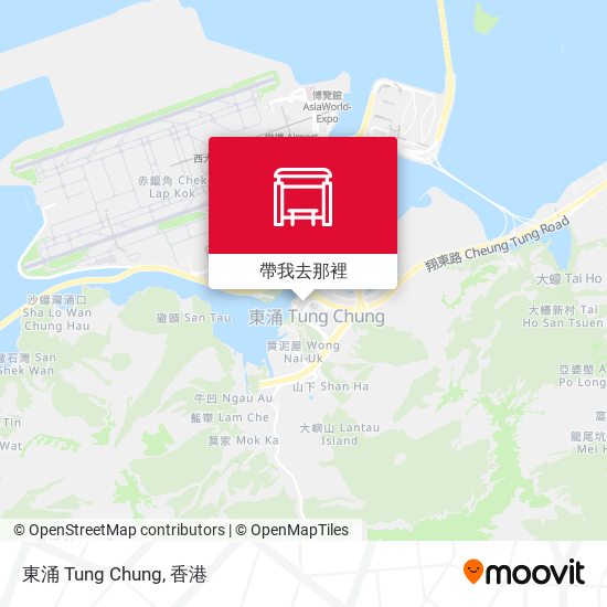 東涌 Tung Chung地圖