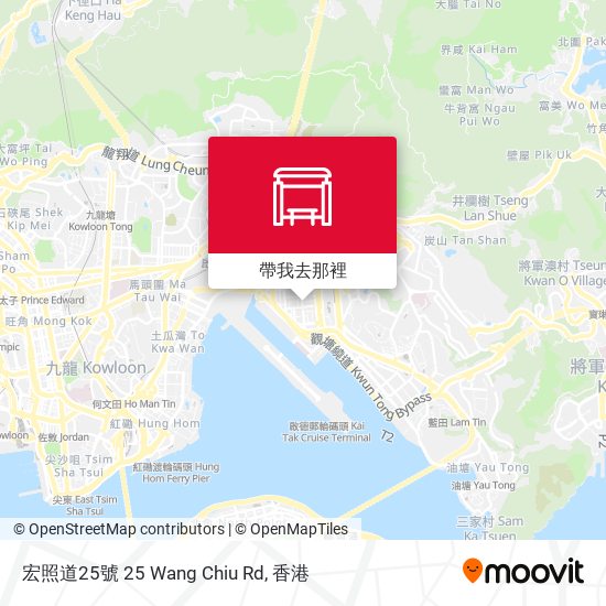 宏照道25號 25 Wang Chiu Rd地圖