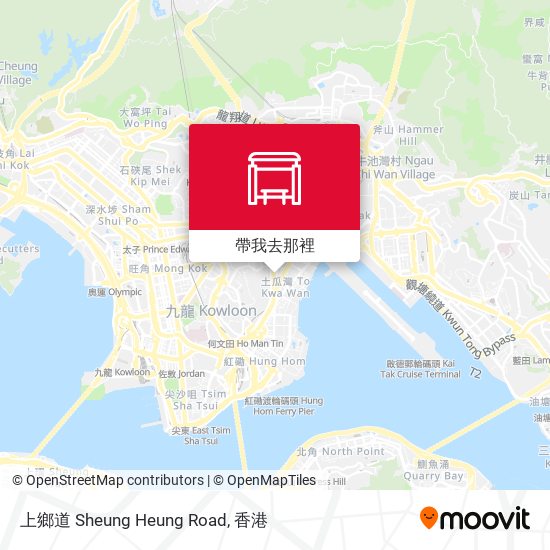 上鄉道 Sheung Heung Road地圖