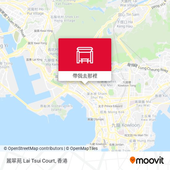 麗翠苑 Lai Tsui Court地圖