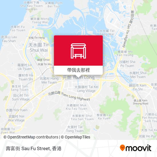 壽富街 Sau Fu Street地圖