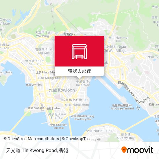 天光道 Tin Kwong Road地圖