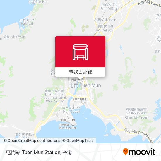 屯門站 Tuen Mun Station地圖