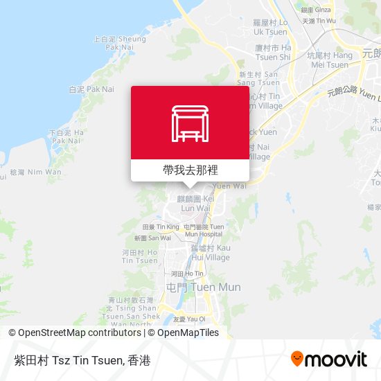 紫田村 Tsz Tin Tsuen地圖