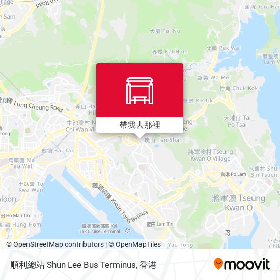 順利總站 Shun Lee Bus Terminus地圖