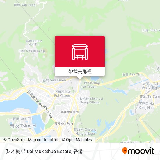 梨木樹邨 Lei Muk Shue Estate地圖