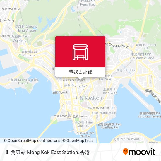 旺角東站 Mong Kok East Station地圖