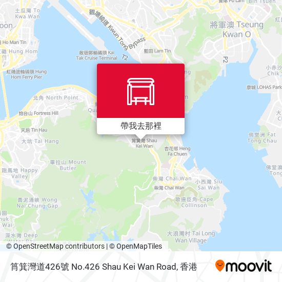筲箕灣道426號 No.426 Shau Kei Wan Road地圖