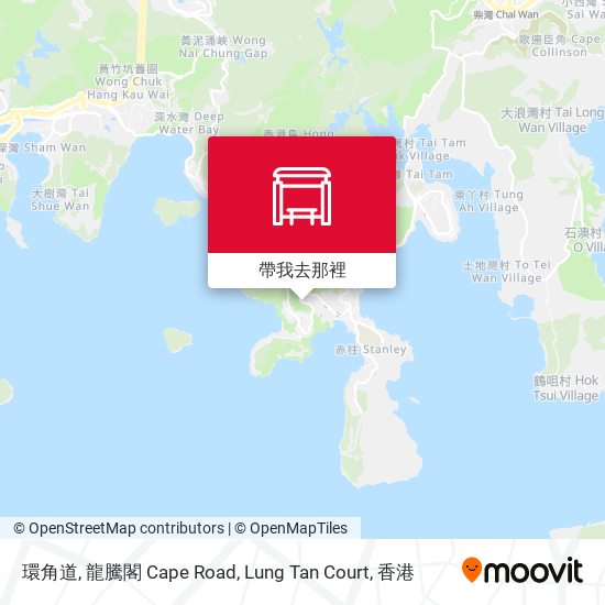 環角道, 龍騰閣 Cape Road, Lung Tan Court地圖
