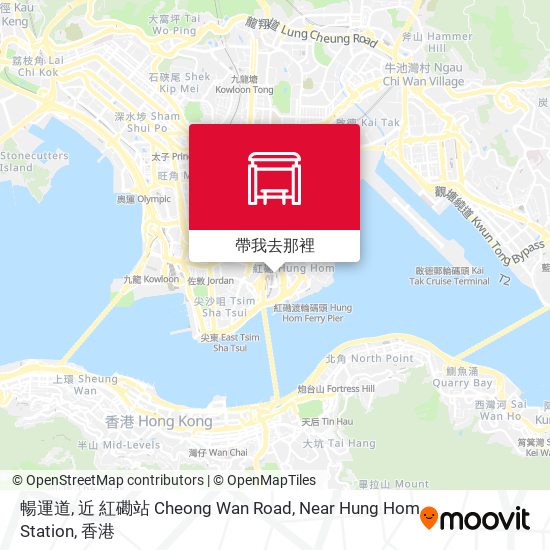 暢運道, 近 紅磡站 Cheong Wan Road, Near Hung Hom Station地圖