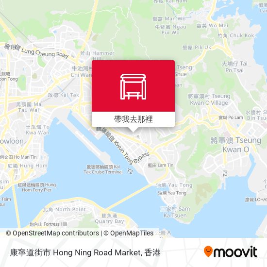 康寧道街市 Hong Ning Road Market地圖