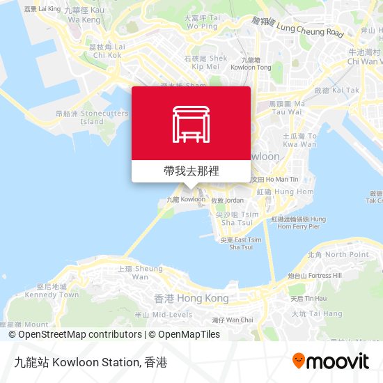 九龍站 Kowloon Station地圖