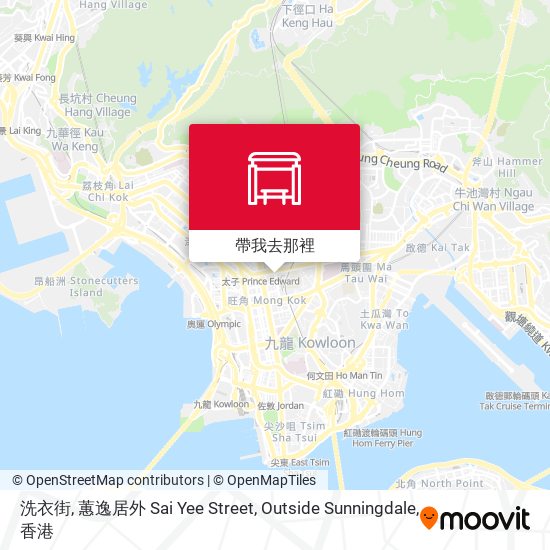 洗衣街, 蕙逸居外 Sai Yee Street, Outside Sunningdale地圖